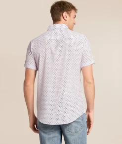 J.B. Holt Ripstop Standard Performance Stretch Shirt White Pink Discount