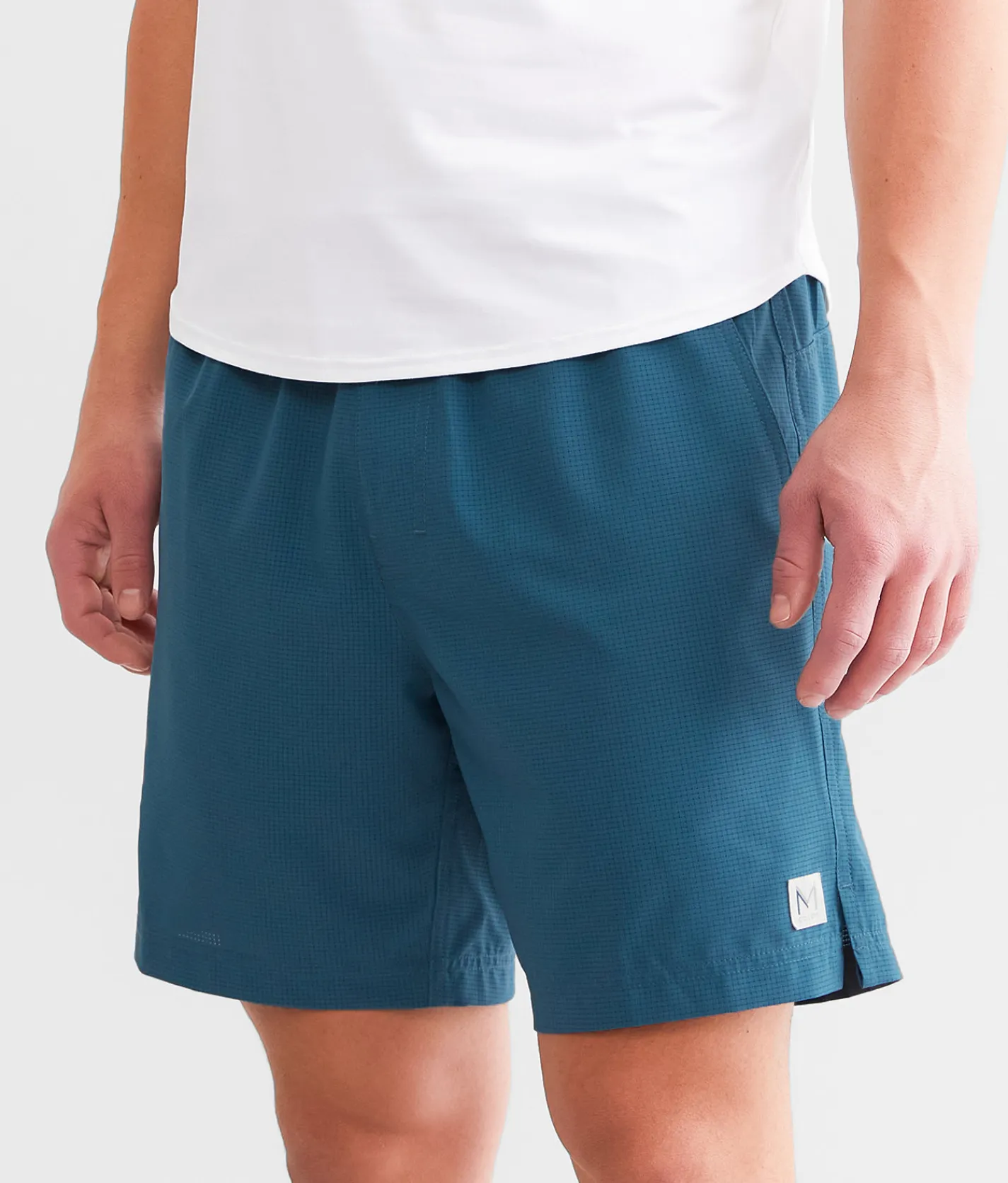 Bottoms|Activewear | Maven Co-op Ripstop Workout Stretch Short Denim