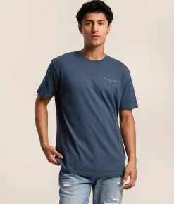 Tops|Graphic T-Shirts | Kimes Ranch Rise Up T-Shirt Indigo