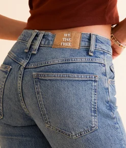 Jeans|Bottoms | Free People Risk Taker Straight Stretch Jean Mantra