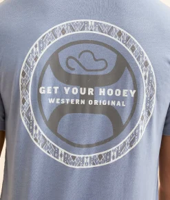 Hooey River T-Shirt Denim New