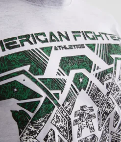 American Fighter Riverview T-Shirt White New