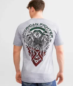 American Fighter Riverview T-Shirt White New