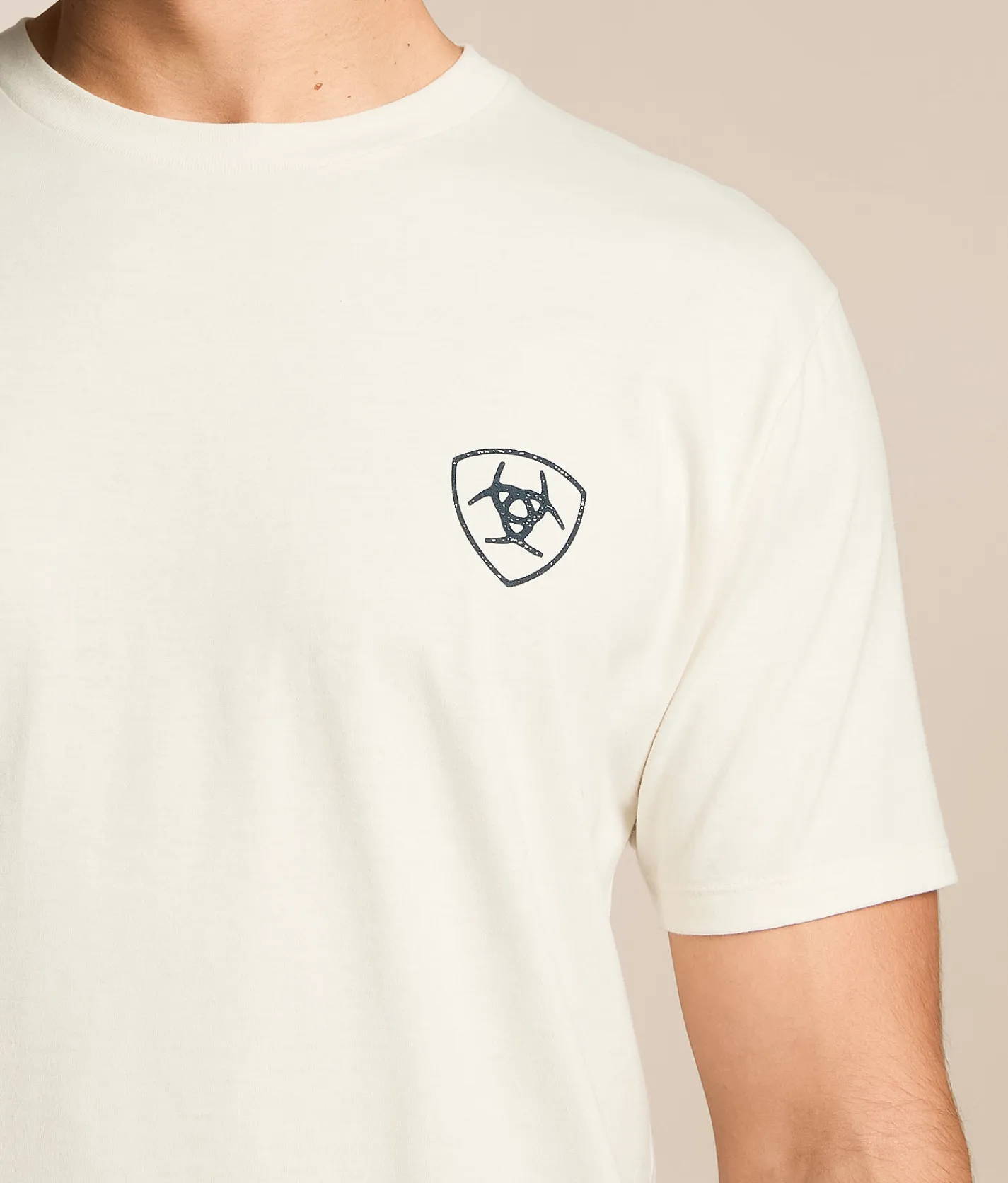 Tops|Graphic T-Shirts | Ariat Road Less Traveled T-Shirt Antique White