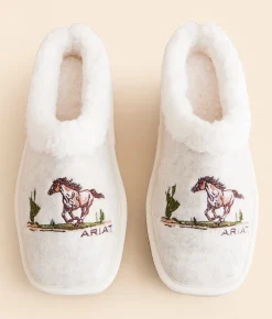 Ariat Clog Slipper Roaming Horse