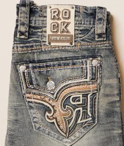 Rock Revival Roan Stretch Short Roan EH202 Outlet