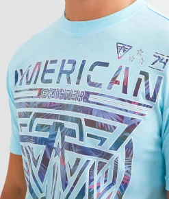 Graphic T-Shirts | American Fighter Robertson T-Shirt Powder Blue