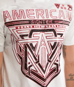 Graphic T-Shirts | American Fighter Robertson T-Shirt White White Camo
