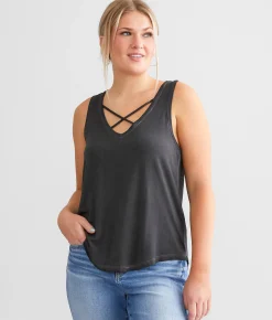 Tops | White Crow Robin Cross Tank Top French Kiss