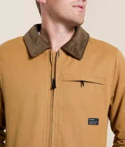 Hurley Robson Jacket Khaki Brown Outlet
