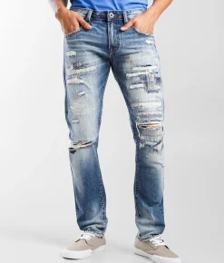 Cult of Individuality Rocker Slim Straight Jean Fossil Outlet
