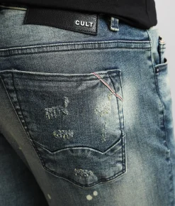 Cult of Individuality Rocker Slim Straight Jean Nimbus Online