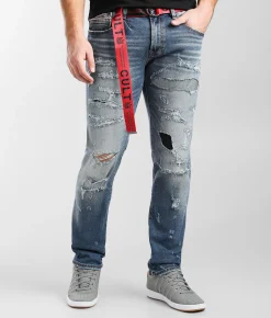 Sale Jeans|Bottoms | Cult of Individuality Rocker Slim Straight Jean Stress