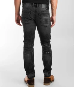 Cult of Individuality Rocker Slim Straight Jean Bones Sale