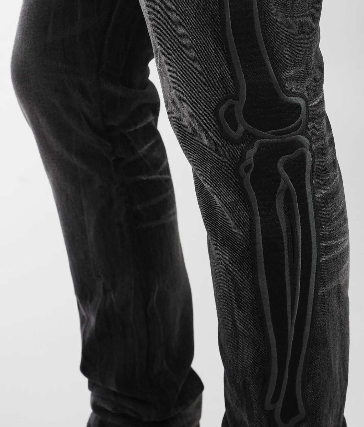 Cult of Individuality Rocker Slim Straight Jean Bones Sale