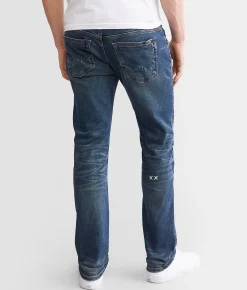 Sale Jeans|Bottoms | Cult of Individuality Rocker Slim Straight Stretch Jean Dark Sand