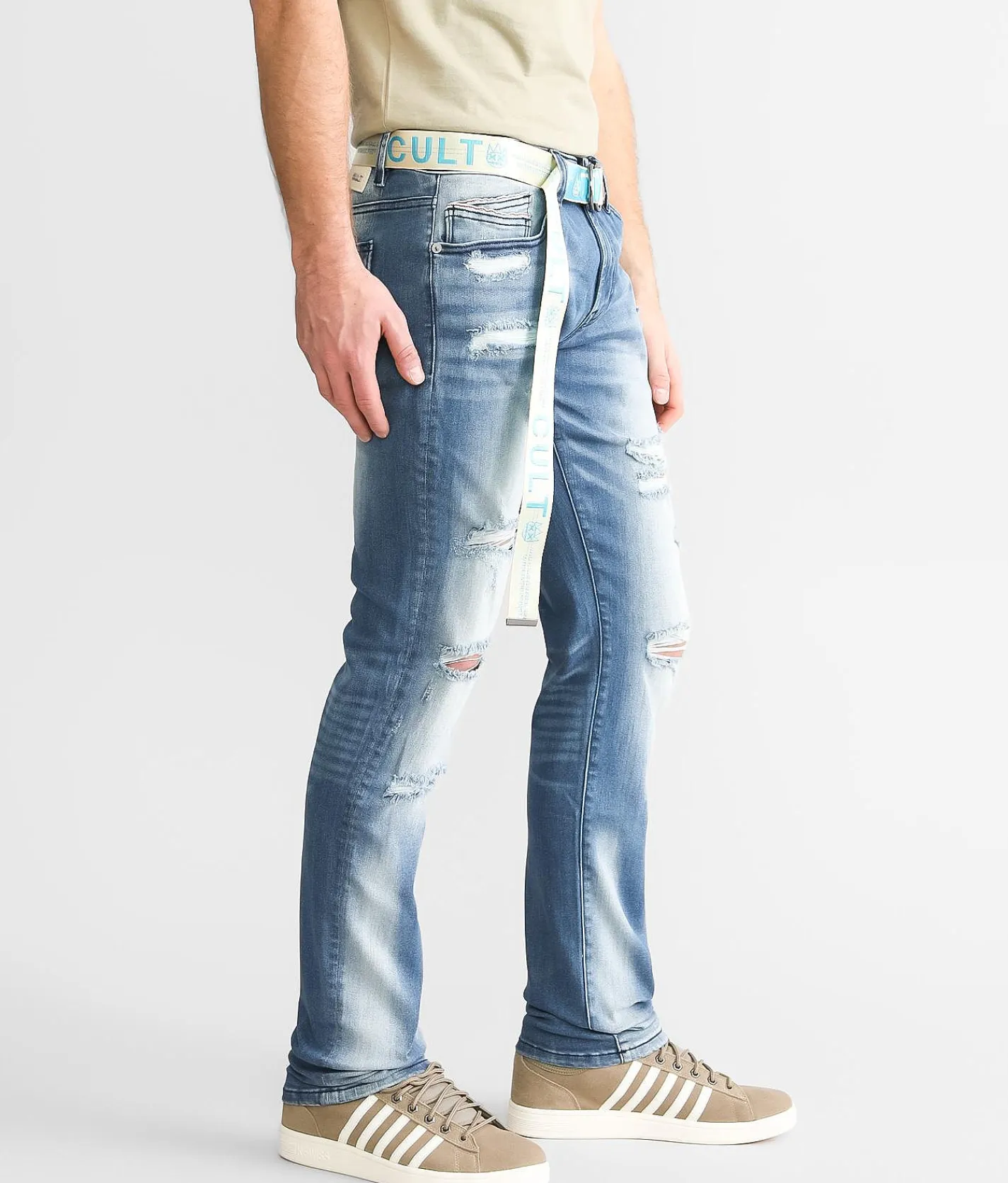 Cult of Individuality Rocker Slim Straight Stretch Jean Rinker