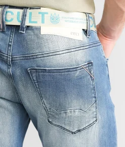 Cult of Individuality Rocker Slim Straight Stretch Jean Rinker