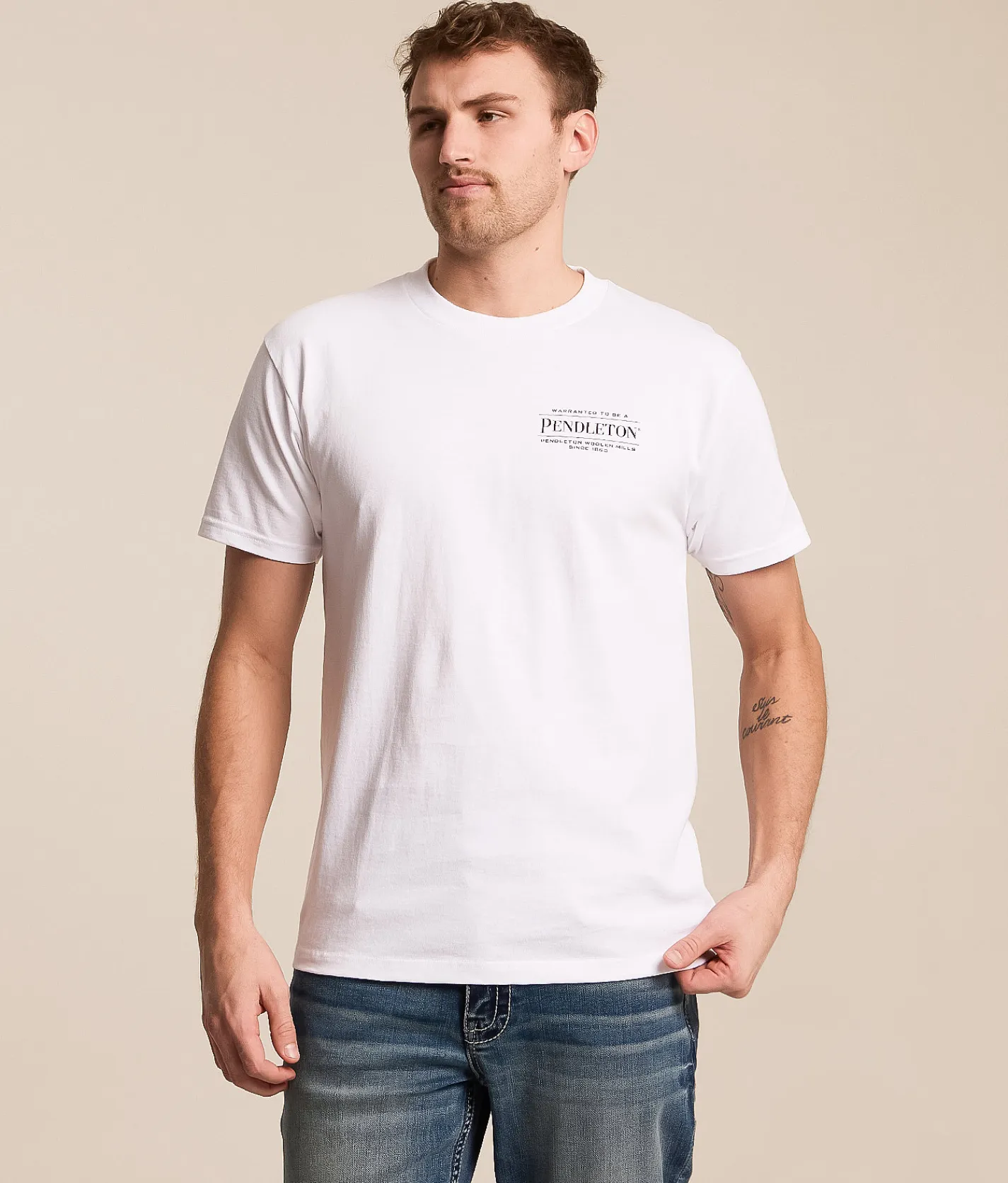 Tops|Graphic T-Shirts | Pendleton Rock Point T-Shirt White