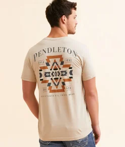 Pendleton Rock Point T-Shirt Tan Hot