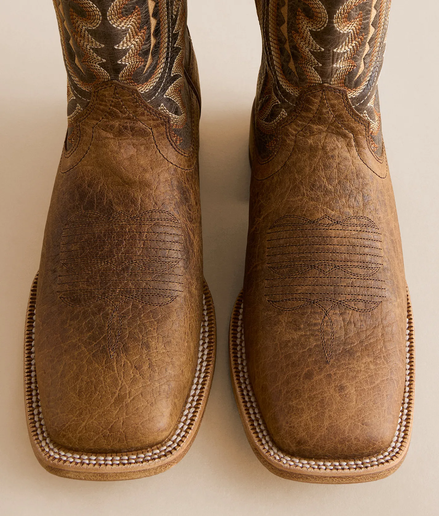 Shoes | Ariat Rock Ridge Leather Cowboy Boot Brown Bison Nutshell Tan