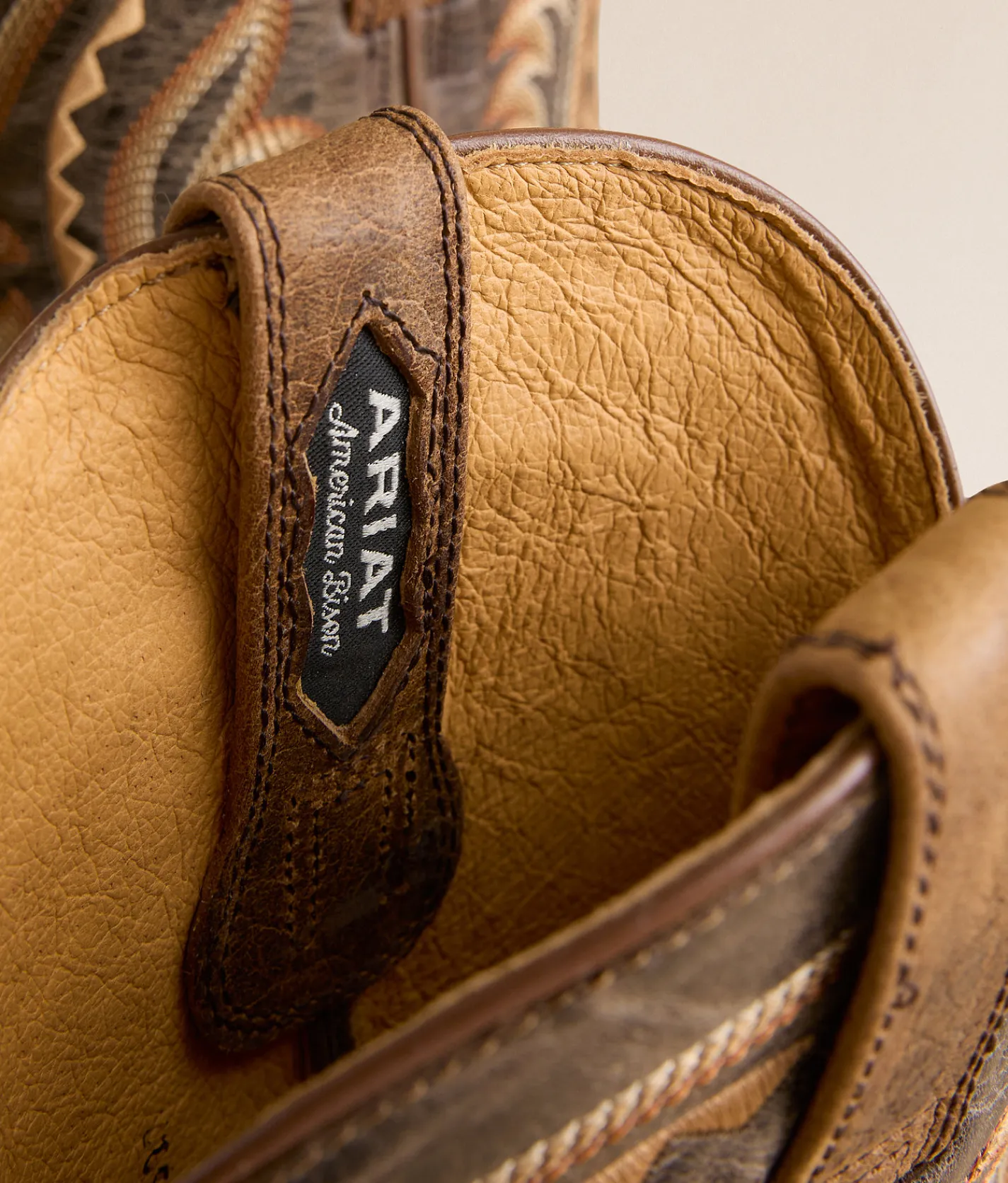 Shoes | Ariat Rock Ridge Leather Cowboy Boot Brown Bison Nutshell Tan