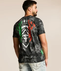 Tops|Graphic T-Shirts | American Fighter Rocksprings T-Shirt Black