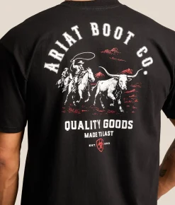 Ariat Rocky Ranch T-Shirt Black Hot
