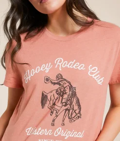 Hooey Rodeo Club T-Shirt Teracotta Heather Online