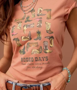 Sterling & Stitch Rodeo Days T-Shirt Rose Dawn Online