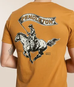 Graphic T-Shirts | Pendleton Rodeo Flag T-Shirt Toast