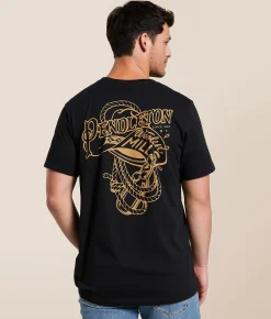Tops|Graphic T-Shirts | Pendleton Rodeo Hat T-Shirt Black