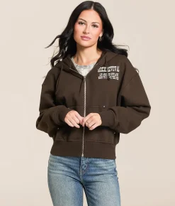 Rock Revival Rodeo Hoodie Brown Online