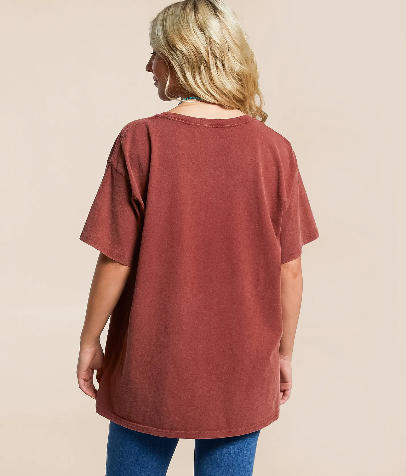 Wrangler® Rodeo Oversized T-Shirt Wild Ginger