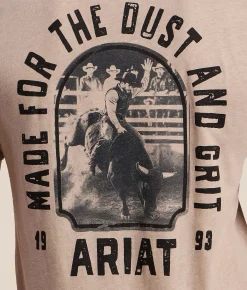 Tops|Graphic T-Shirts | Ariat Rodeo Tombstone T-Shirt Brindle Heather