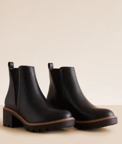 Mia Rodos Ankle Boot Black Hot