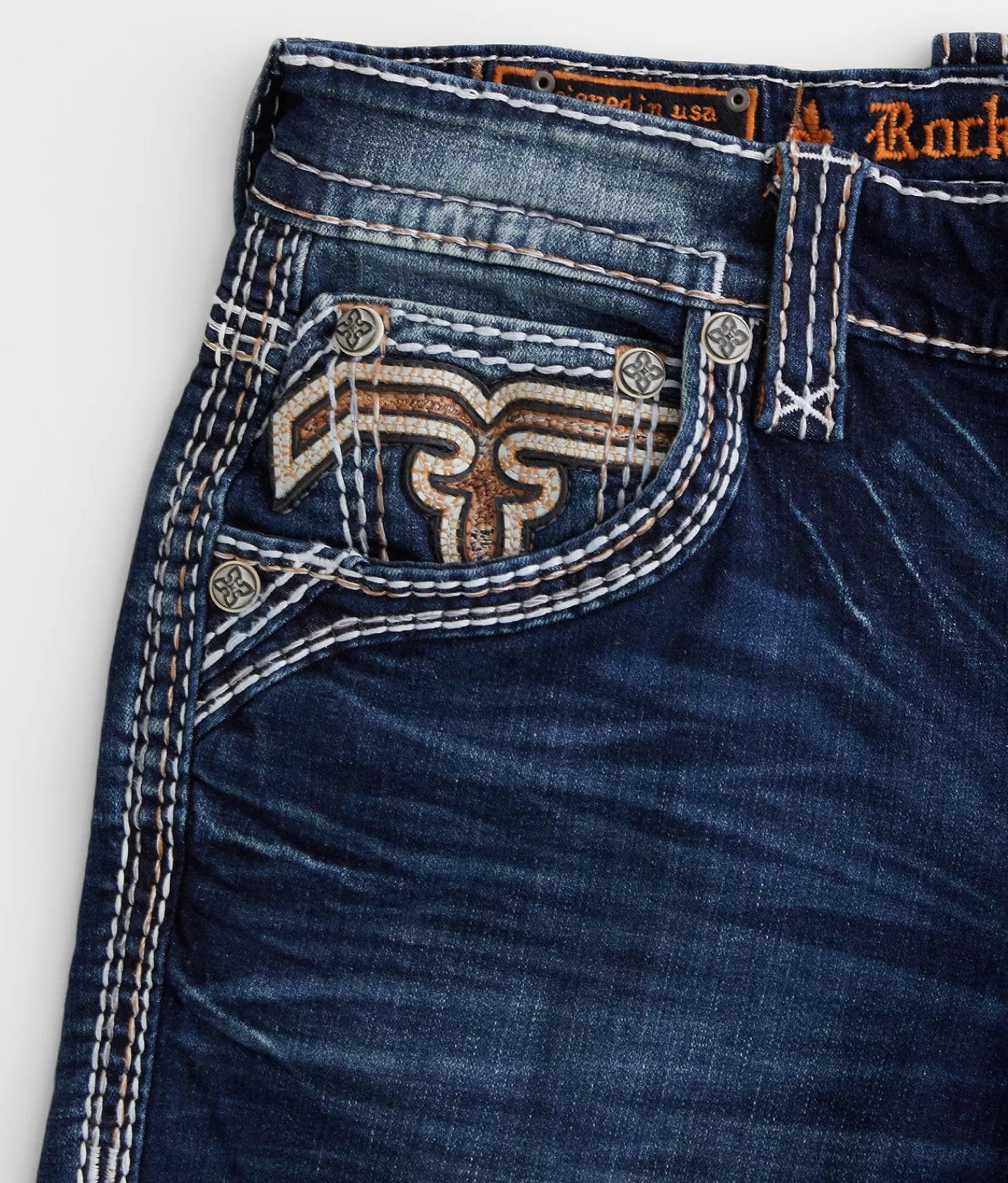 Rock Revival Rolf Slim Straight Stretch Jean Rolf SJ204 Sale