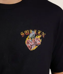 Tops|Graphic T-Shirts | Sullen Roll 'Em T-Shirt Jet Black