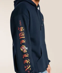 Sullen Roll Em' Hooded Sweatshirt Obsidian