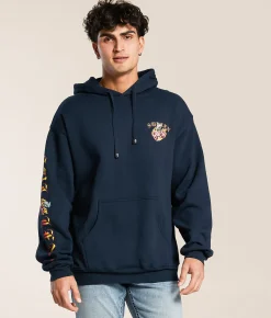 Sullen Roll Em' Hooded Sweatshirt Obsidian