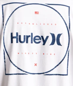 Hurley Roller T-Shirt White Logan Best
