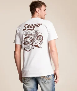 Seager Romero T-Shirt White Discount