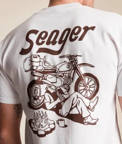 Graphic T-Shirts | Seager Romero T-Shirt White