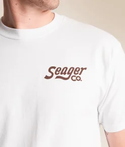 Graphic T-Shirts | Seager Romero T-Shirt White
