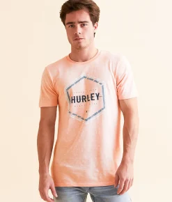 Graphic T-Shirts | Hurley Roots T-Shirt Papaya Punch
