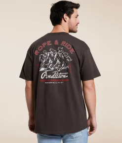 Graphic T-Shirts | Pendleton Rope & Ride T-Shirt Java