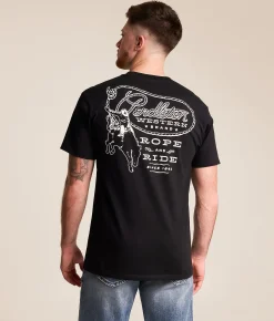Tops|Graphic T-Shirts | Pendleton Rope & Ride T-Shirt Black