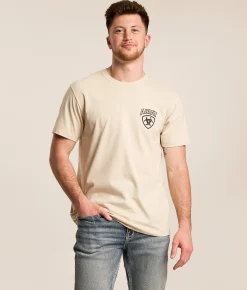 Ariat Rope Charger T-Shirt Natural Sale