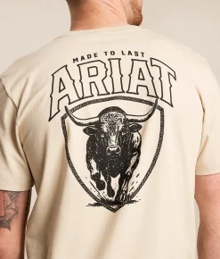 Ariat Rope Charger T-Shirt Natural Sale