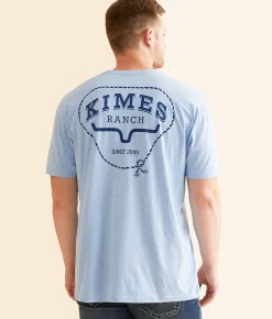 Kimes Ranch Rope T-Shirt Heather Blue Columbia